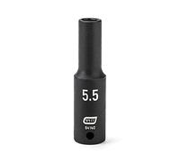 GEARWRENCH 1/4" Drive 6 Point Deep Impact Metric Socket 5.5mm - 84140