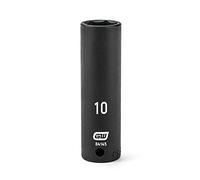 GEARWRENCH 1/4" Drive Deep Impact Metric Socket 10mm, 6 Point - 84145