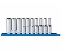 Gearwrench 10Pc Deep Socket Set 1/2Dr 6Point Hand Tool Heavy Duty - 1 Set