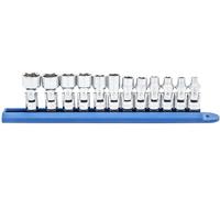 GEARWRENCH 12 Pc. 1/4" Drive 6 Pt. Flex Socket Set, Metric - 80311