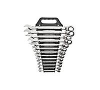 GearWrench 13 Pc. 12 Pt. Reversible Ratcheting Combination Wrench Set, SAE - 9509N