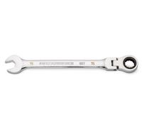 GEARWRENCH 15mm 4 Degree Swing Arch 12 Point Flex Head Ratcheting Combination Wrench - 86715