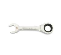 GearWrench 16mm 90-Tooth 12 Point Stubby Combination Ratcheting Wrench | 86846