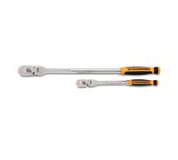 GEARWRENCH 2 Piece 1/4"""" and 3/8"""" Drive 120XP Dual Material Flex Handle Teardrop Ratchet Set | 81204XP