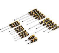 GEARWRENCH 20 Pc. Phillips/Slotted/Torx Dual Material Screwdriver Set - 80066H