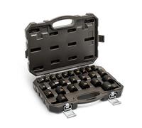 GEARWRENCH 25 Piece 1/2" Drive 6 Point Metric Hi-Viz Impact Socket Set | 84933H