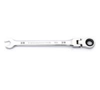 GEARWRENCH 3/8" 4 Degree Swing Arch 12 Point Flex Head Ratcheting Combination Wrench - 86743