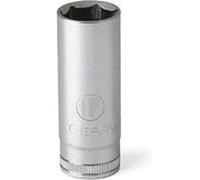 GEARWRENCH 3/8" Drive Deep Metric Socket 11mm, 6 Point - 80393D