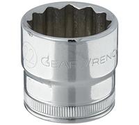 GEARWRENCH 3/8" Drive Standard Metric Socket 22mm, 12 Point - 80598