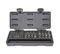 GearWrench 41 Pc. Phillips/Slotted/Torx/Hex/Triple Square Insert Bit Set for 6 & 12 Pt. Wrenches - 81602, Black
