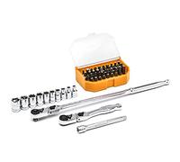 GearWrench 43 Pc. 1/4" Drive 6 Point Standard Metric Slim Head Mechanics Tool Set - 81031