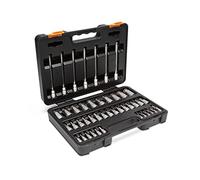 GEARWRENCH 44 Piece 1/4", 3/8", 1/2" Drive SAE/Metric Hex Bit Socket Master Set - 89086