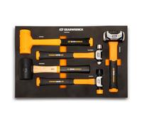 GEARWRENCH 5 Piece Mixed Hammer Set in Foam Storage Tray | GWH5PCMS