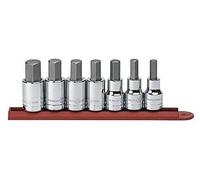 GearWrench 7 Pc. 1/2" Drive Hex Bit Socket Set, SAE - 80721
