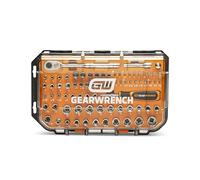 GEARWRENCH 75 Piece 1/4” & 3/8” Drive 72-Tooth 6 Point SAE/MM Mechanics Hand Tool Set | GW38CBMTS75
