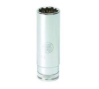 Gearwrench 80150 Socket, 6 Point, 1/4" Drive, 15 mm Deep