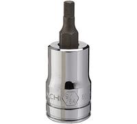 GearWrench 80415D 3/8" Drive Hex Bit SAE Socket 9/64", Black