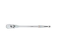 GearWrench 81306T 1/2" Drive 90-Tooth Flex Head Teardrop Ratchet 17", 6 Position Flexible Head