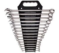 GearWrench 81901 Long Pattern Combination Wrench Set 12 Pt., SAE, 15 Pc.