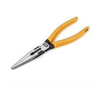 GearWrench 82177-06 Long Nose Plier Dipped Handle, Laser Hardened Cutting Edges 8"/203,2mm