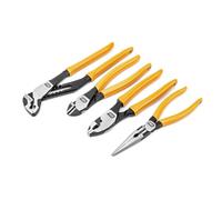 GearWrench 82203-06 Dipped Mixed Dual Material Plier Set, 4 Piece
