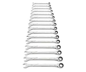 GEARWRENCH 86427 120XP Universal Spline XL Ratcheting Combination Wrench Set, 16 Pc.