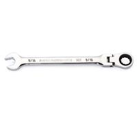 GEARWRENCH 9/16" 4 Degree Swing Arch 12 Point Flex Head Ratcheting Combination Wrench - 86746