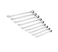 GearWrench 9 Pc. 12 Point XL X-Beam Ratcheting Combination Wrench Set, SAE - 85898