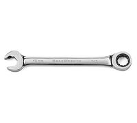 GEARWRENCH 9mm 12 Point Open End Ratcheting Combination Wrench - 85509, Black