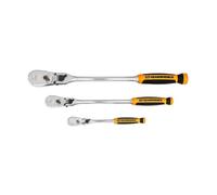 Gearwrench Gear Wrench 3Pc 90T Cushion Grip Locking Flex Head Ratchet Set
