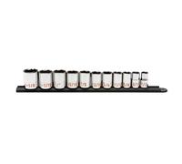 GEARWRENCH HIVIZ 11 Piece Socket Set - 1/2in Drive | SAE | 6 Point | 80703H