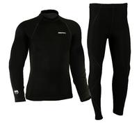 GEARX Compression Baselayer 4 Motorcycle Motocross Cycling Runnung Gym Muay Thai MMA BJJ Spats Yoga under layer (L)