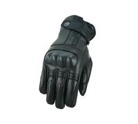GEARX Sniper Leather Motorbike Gloves Thermal Waterproof Elastic Extra Comfort Construction, M