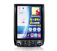 Gearzbtor Qualcomm 8Core 4+64G Radio 12.1 Inch for Ford Expedition 2015-2017, Android 13 T-Style, Vertical Display Expedition Radio with Carplay Android Car 5GHz WiFi 48EQ SWC Microphone Backup