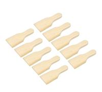 Geavonyg 1/10 Pcs Pottery Wood Board Clay Paddles Clay Modelling Tool 6.8x18cm/2.68x7.09'' Practical Mud Tool For Craft Projects