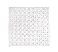 Geavonyg 1 Sheet 100Pcs Silicone Keyboard Nails Typing Enhancers Comfortable Touch Protectors for Computer Laptop Use Long Nails Typing Aid