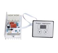 Geavonyg 10000W SCR Voltages Regulator Power Adjuster AC220V 80A With Heat Sink For Efficient Motor Speed And Temperature Control Nonlinear Voltage Adjustment