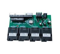 Geavonyg 100M Reverse 4F4E Fiber Optically Media Easy Installation Development Converter Fast Ethernet Converter Fast Ethernet Easy Installation Development