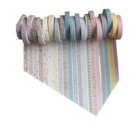 Geavonyg 20 Roll Retro Decorative Tape Masking Tapes Hand Account Simple Washis Tapes Journal Supplies Decorative Washis Masking Retro Artists