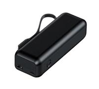 Geavonyg 20000mAh Portable Case with Retractable Type-C Cable & 100W Fast Charging for Laptops and Phones