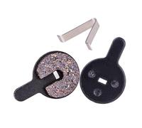 Geavonyg 2pcs Durability Metallics Disc Brake Pad Road Mountain Bike Disc Brakes For Bicycles And Control Replacement Bicycles Brake