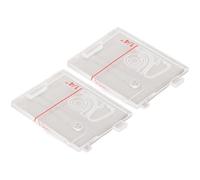 Geavonyg 2Pcs Sewing Machine Bobbin Hook Cover Plate Slide for 6800C 6700C Enhances Stitching Accuracy Sewing Machine Bobbin Hook Simple Installation