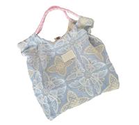 Geavonyg 3. Elegant Canvas Shoulder Bag Women's Lightweight Grocery Tote With Pockets Her Shopping Travel Work Versatile Carry Reusable Grocery Cloth Bag