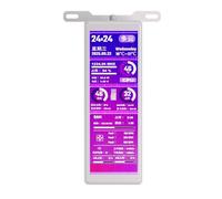 Geavonyg 4.58inch Aluminum Alloys Frame 960x320 Resolution Small Monitor for Desktop Temperature and Memory Tracking Aluminum Computer Screen