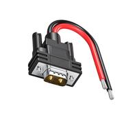 Geavonyg 40A DB2W2 Power Plug Connector 2pin Gold Contactors and Flexible Silicone Wire for Reliabled Use
