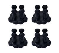 Geavonyg 4pcs Self-Adhesive Wall Hooks Perfect for Organizing Towel Keys and in Your Bathroo Kitchen Or Bedroom Self-Adhesive Hangers