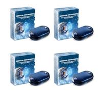 Geavonyg 4Pcs Windscreen Defroster, Electromagnetic Car Deicer For Ice Prevention And Automatic Defrosting Winter Use With Molecular Vibrations Technology