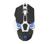 Geavonyg 9-Key USB Ergonomic Gaming Macro Programming 6400DPI RGB Optical Mice Mechanical For Computer Games Macro Programming