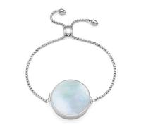 Geavonyg Adjustable Lipstick Storage with Shell Accent for Quick Makeup Touch Ups At Work or Travel Wrist Chain