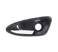 Geavonyg Auto Car Door Handle Compatible for SeatIbiza 6J1837113A 6J1837114A Left Or Right Handle Interior Inside Repair Kit Knob Child Proof Cover Wall Protector Interior with Front Pull Closet